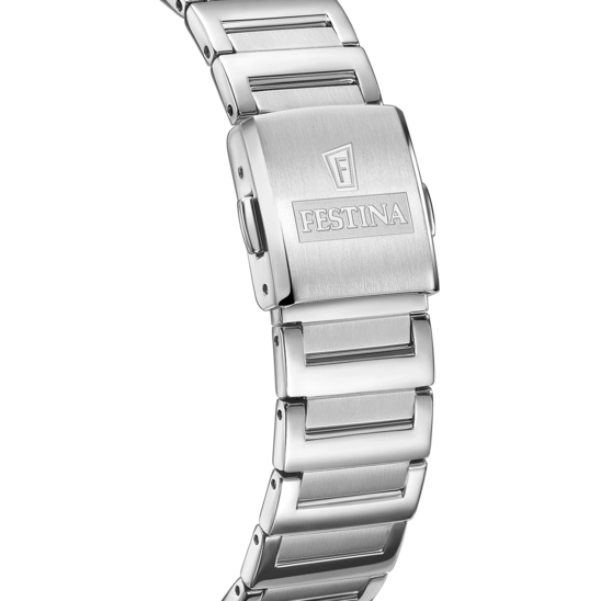 Orologio Rettangolare Silver Donna