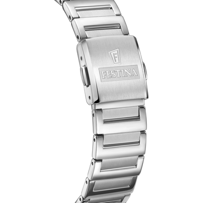 Orologio Rettangolare Silver Donna