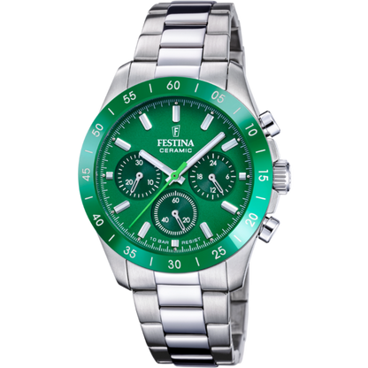 OROLOGIO  CERAMIC VERDE