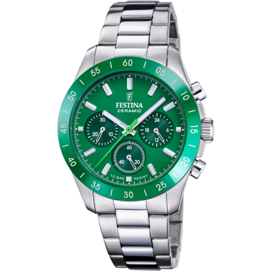 OROLOGIO  CERAMIC VERDE