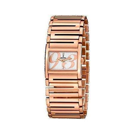 FESTINA OROLOGIO DONNA QUADRANTE BIANCO CINTURINO ORO