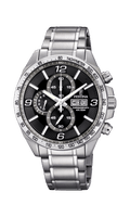 FESTINA TIMELESS CHRONOGRAPH F6861 / 4 ACCIAIO OROLOGIO, ARMYS, UOMO