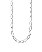 Giovanni Raspini Collana Donna Maglia Ovale Martellata