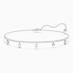 GIROCOLLO TENNIS DELUXE MIXED, BIANCO, PLACCATO RODIO