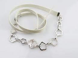 HERRY BLOSSOM: Fascia per capelli/collana Swarovski Donna Genuine 894470