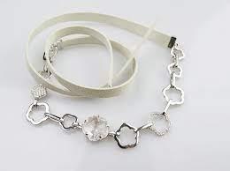 HERRY BLOSSOM: Fascia per capelli/collana Swarovski Donna Genuine 894470