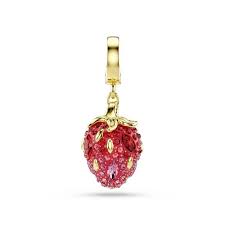 IDYLLIA:CHARM PICCOLO STRAWBERRY RED/GOS - CHARM