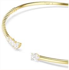 Collana girocollo Mesmera Tagli misti, Bianco, Finitura in oro 18 carati