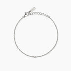 Bracciale con Punto Luce in Diamante Lab-Grown 0,03 carati – Mabina Gioielli