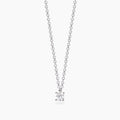 Girocollo con Diamante Lab-Grown 0,17ct – Mabina Gioielli