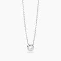 Girocollo Punto Luce in Diamante Lab-Grown 0,18 Carati – Mabina Gioielli