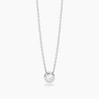 Girocollo Punto Luce in Diamante Lab-Grown 0,18 Carati – Mabina Gioielli