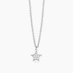 Girocollo con Stella in Diamanti Lab-Grown 0,009ct – Mabina Gioielli