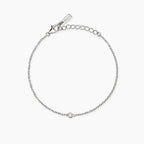 Bracciale con Punto Luce in Diamante Lab-Grown 0,09 ct – Mabina Gioielli