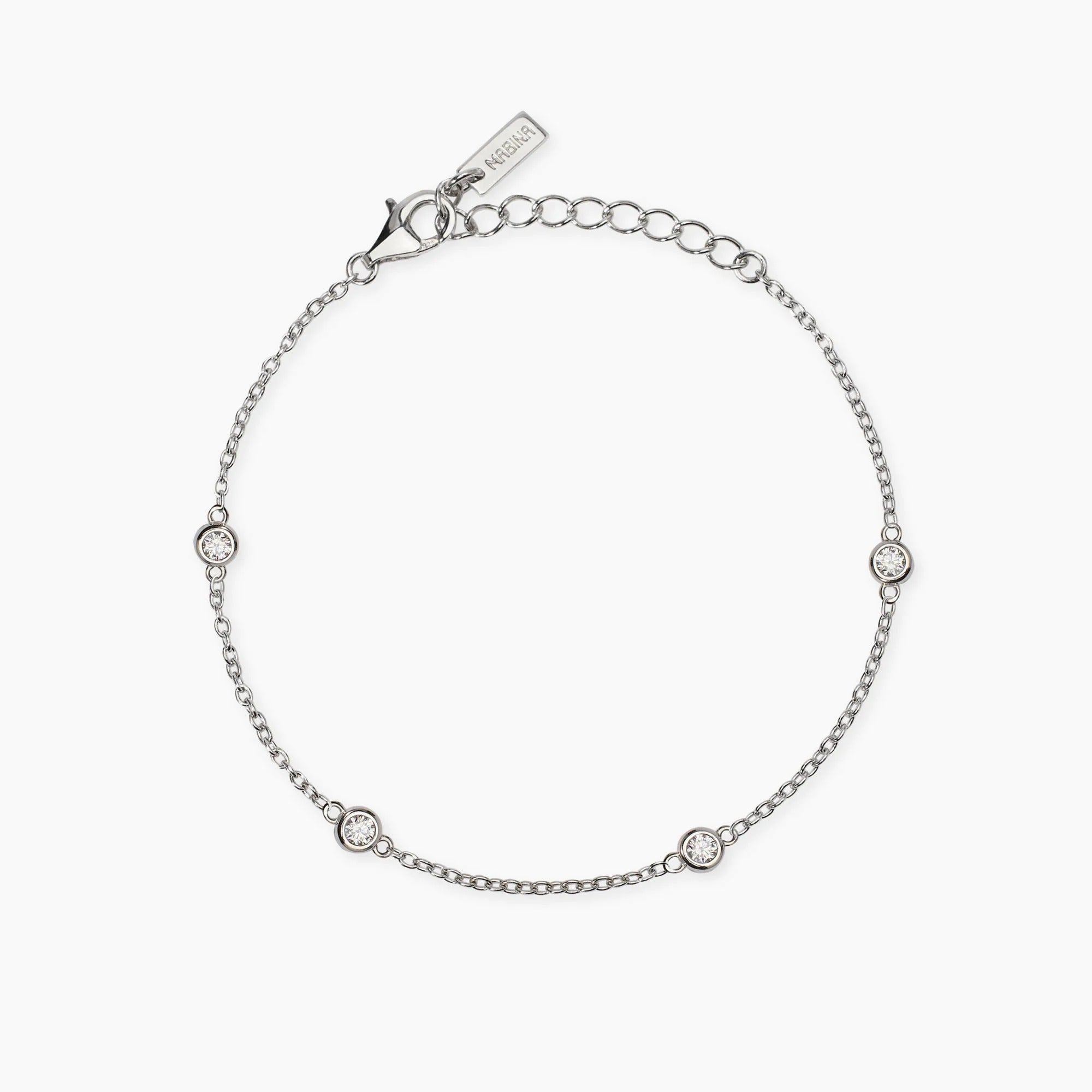 Bracciale con Diamanti Lab-Grown 0,055 Carati – Mabina Gioielli