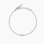 Bracciale con Cuore e Diamante Lab-Grown – Mabina Gioielli