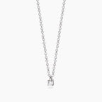 Girocollo con Diamante Lab-Grown 0,06 Carati – Mabina Gioielli