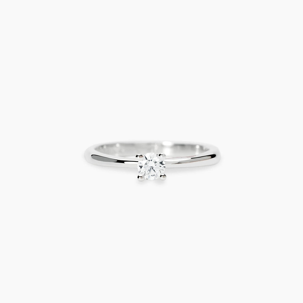 Anello Solitario con Diamante Lab-Grown: La Luce Pura della Sostenibilità