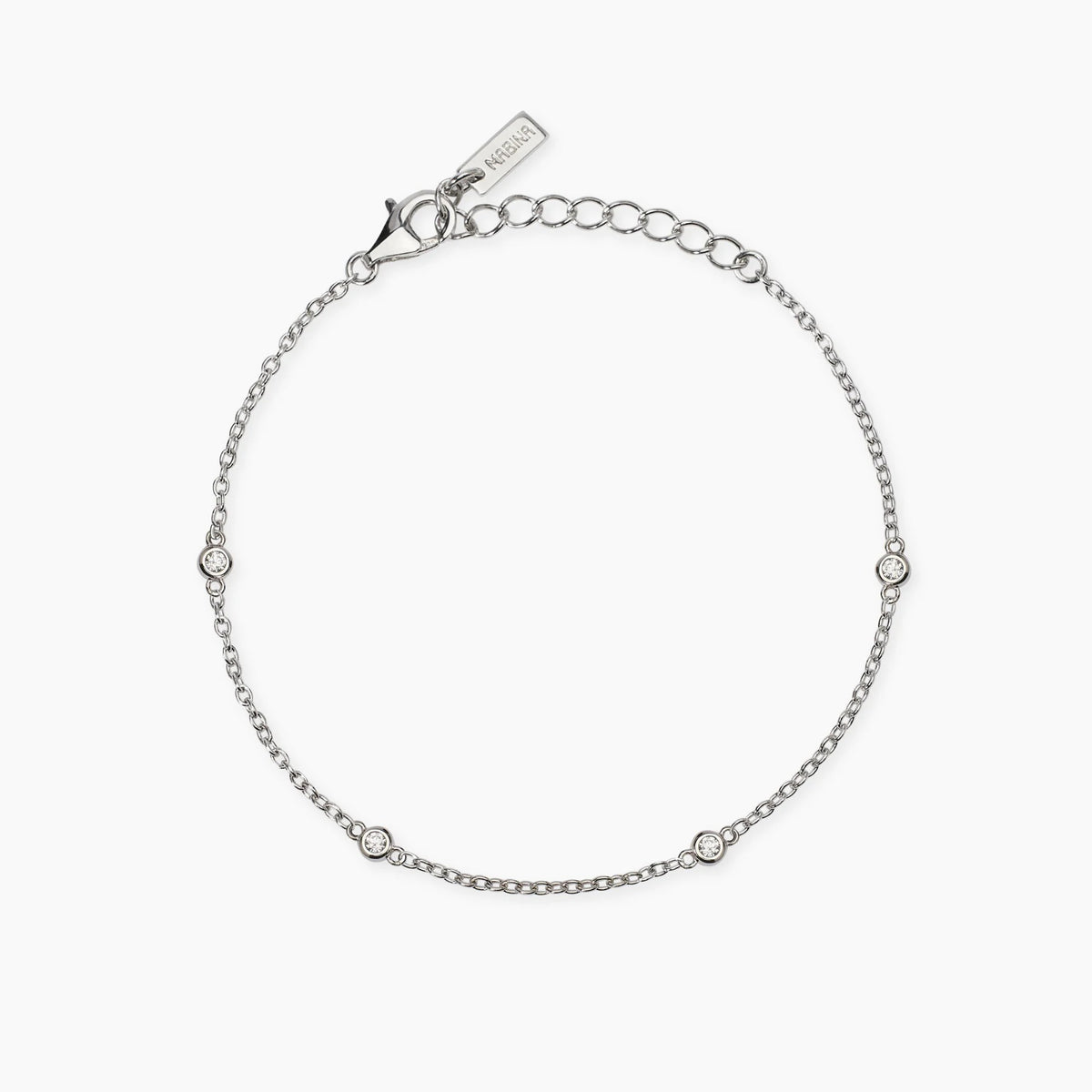 Bracciale con Diamanti Lab-Grown 0,025 Carati – Mabina Gioielli