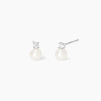 Orecchini Mabina My Diamond con Perle e Diamanti Lab-Grown