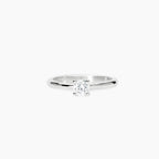Anello Solitario con Diamante Lab-Grown Mabina: Luce Sostenibile e Design Classico