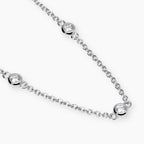 Collana con Punti Luce in Diamanti Lab-Grown – Mabina Gioielli