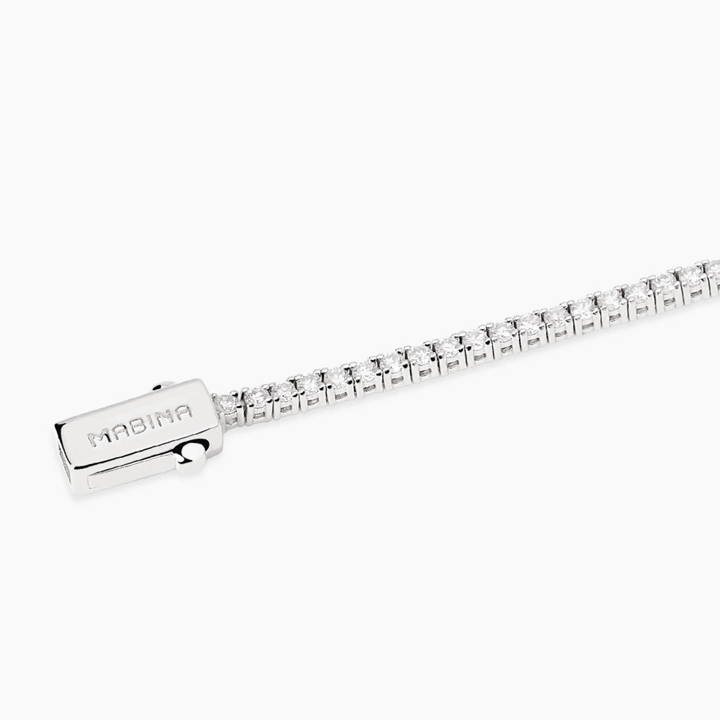 Bracciale Tennis in Diamanti Lab-Grown 0,015 ct – Mabina Gioielli