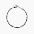 Bracciale Tennis Argento Inserti Quadrati