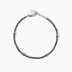 Bracciale Tennis Argento Inserti Quadrati