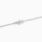 Bracciale con Simbolo Bimbo in Diamante Lab-Grown – Mabina Gioielli