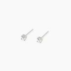 Orecchini Punto Luce con Diamante Lab-Grown 0,12 ct – Mabina Gioielli