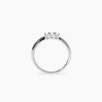 Anello Trilogy con Diamanti Lab-Grown e Argento 925