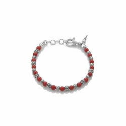 Bracciale Rio Coral Giovanni Raspini in Argento e Corallo Bambù