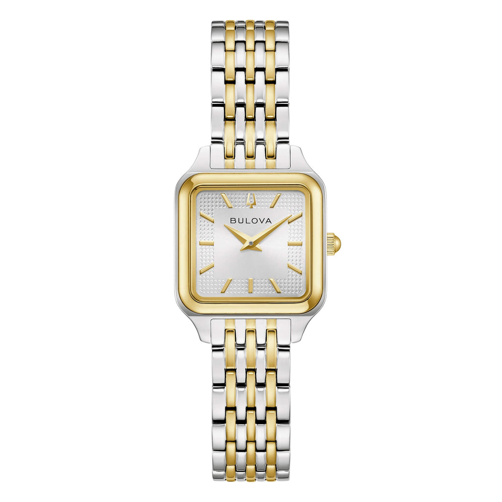 Orologio Donna Bulova Sutton Square Acciaio e Madreperla con Vetro Zaffiro 96L357