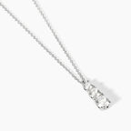 Girocollo Argento Zirconi Punto Luce