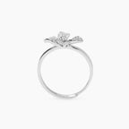 Anello Fiore Zirconi in Argento