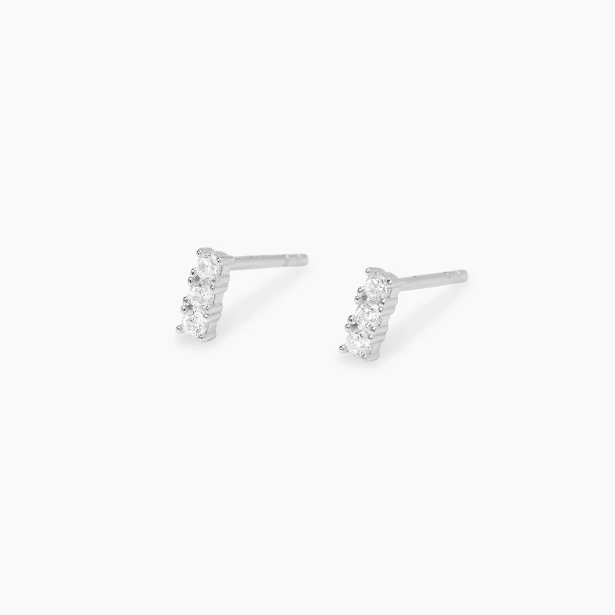 Orecchini Trilogy con Diamanti Lab-Grown – Mabina Gioielli
