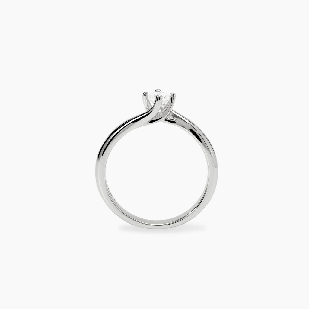 Anello Solitario con Diamante Lab-Grown Mabina