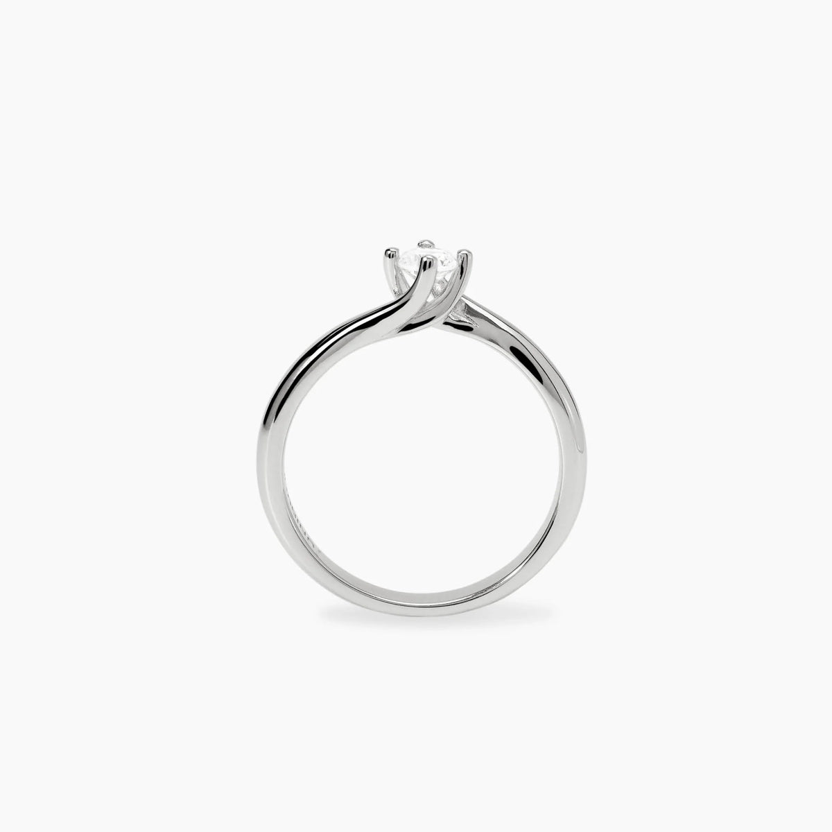Anello Solitario con Diamante Lab-Grown Mabina