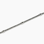 Bracciale Tennis Argento Inserti Quadrati