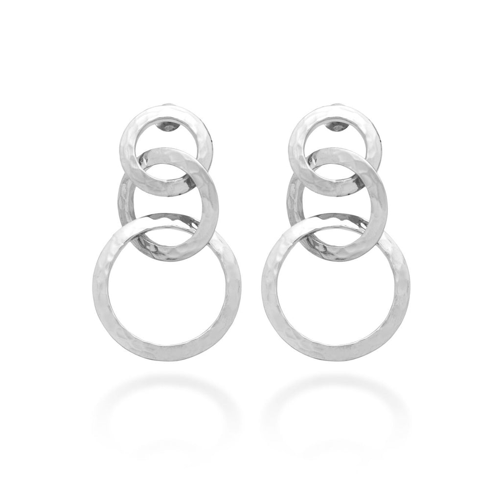 Orecchini Cascata Blade in Argento