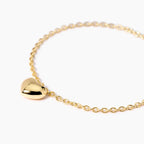 Bracciale Cuore Placcato Oro