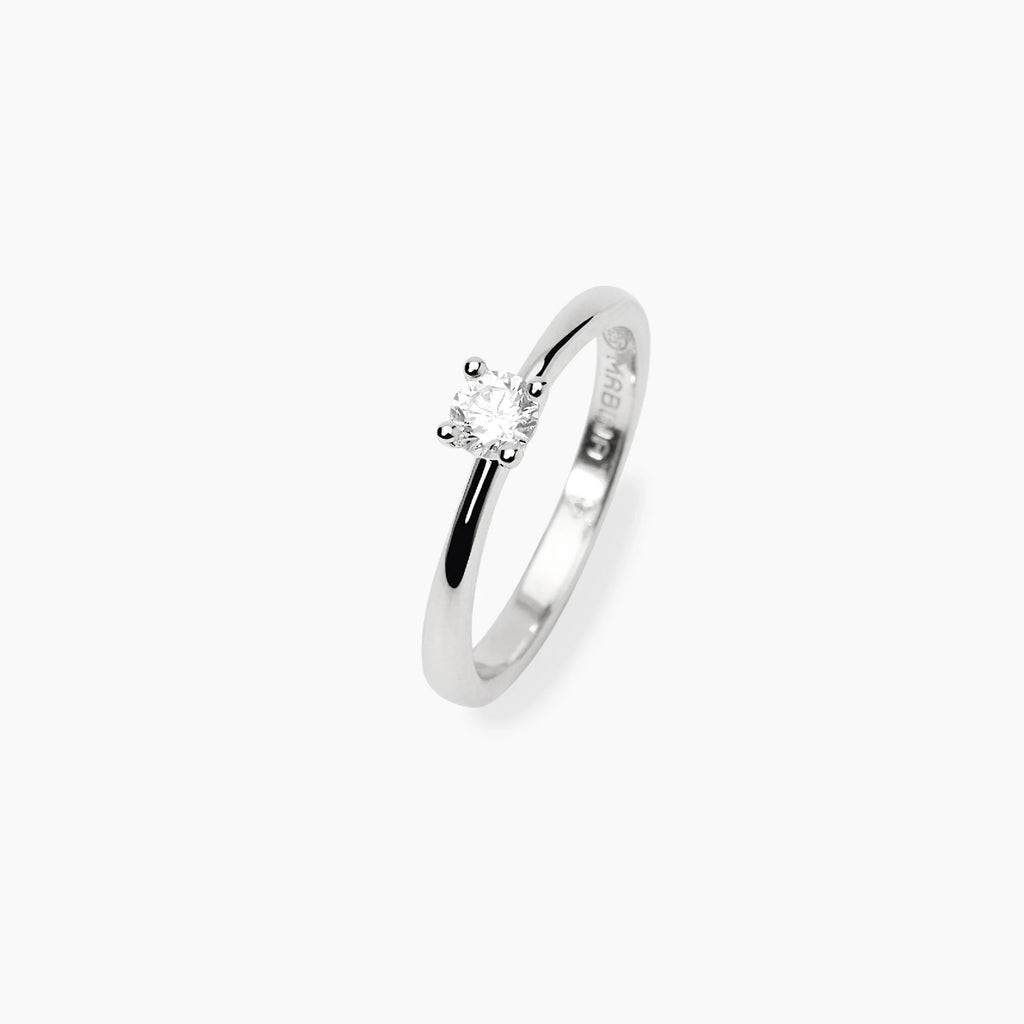 Anello Solitario con Diamante Lab-Grown: La Luce Pura della Sostenibilità
