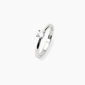Anello Solitario con Diamante Lab-Grown: La Luce Pura della Sostenibilità