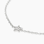 Bracciale con Stella in Diamanti Lab-Grown 0,009ct – Mabina Gioielli