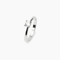 Anello Solitario con Diamante Lab-Grown Mabina: Luce Sostenibile e Design Classico