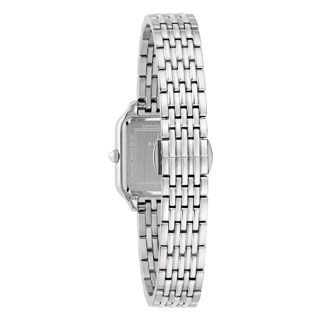 Orologio Donna Bulova Sutton Square Acciaio e Madreperla con Vetro Zaffiro 96L357