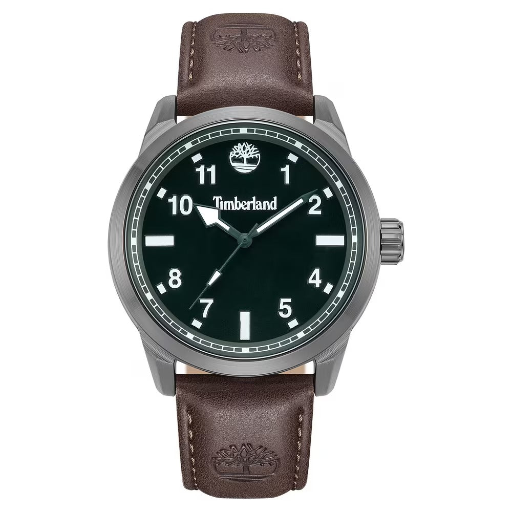 Timberland Small Henniker Orologio in Acciaio e Pelle