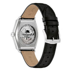 Orologio Uomo Bulova Frank Sinatra Automatico in Acciaio e Pelle 96B483