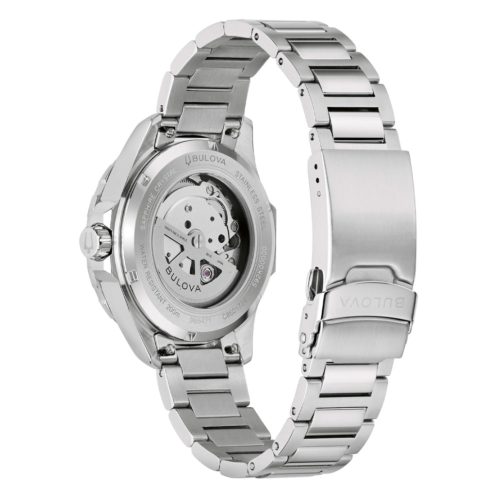 Orologio Bulova Marine Star Automatico Verde Acciaio 98B471